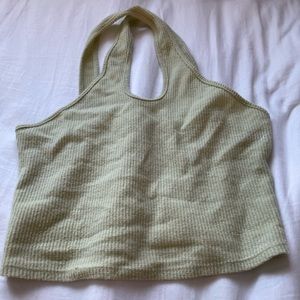 Pacsun cropped halter top